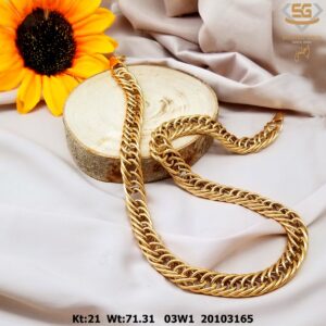 عقد ذهب عيار 21من سليمه جولد - Image 1