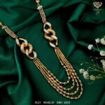 عقد ذهب عيار 21من سليمه جولد