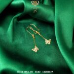 حلق ذهب عيار 18من سليمه جولد