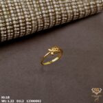 خاتم ذهب عيار 18 من سليمه جولد