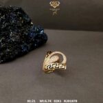 خاتم ذهب عيار 21 من سليمه جولد