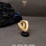 خاتم ذهب عيار 21 من سليمه جولد